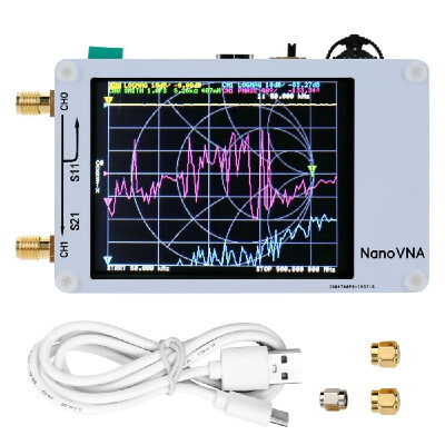 

Portable Handheld Vector Network Analyzer 50KHz-900MHz Digital Display Touching Screen Shortwave MF HF VHF UHF Antenna Analyzer St