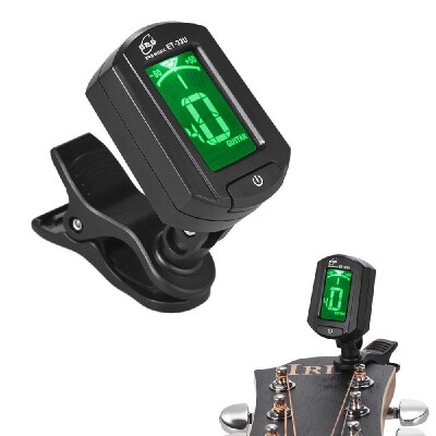 

eno ET-33U Portable Clip-On Tuner LCD Display for Guitar Chromatic Ukulele