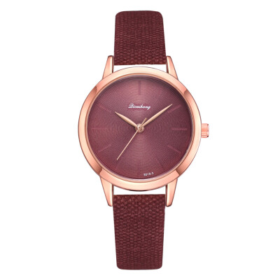 

Ladies retro series quartz watch wild casual female student table