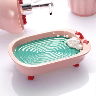 

Greensen Cute Innovative Shape Soap Holder Box Dish Plate Bathroom Household Organizer
