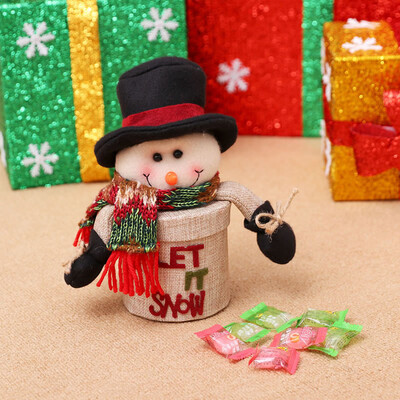 

〖Follure〗Child Kids Christmas Candy Jar Storage Bottle Santa Bag Sweet Christmas Box Gift