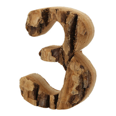 

Gobestart Natural Wooden Number Marquee Number Name Sign for Wedding Home Party