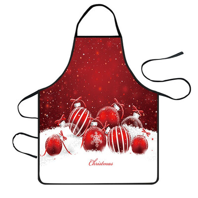 

Tailored Christmas Decoration Waterproof Apron Kitchen Aprons Dinner Party Apron