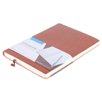 

Greensen Leather Cover A5 Meeting Notebook Paper Conference Plan Organiser Stationery Handbook
