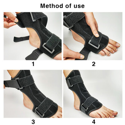 

Plantar Fasciitis Dorsal Night Day Splint Foot Orthosis Stabilizer Adjustable Drop Foot Orthotic Brace Support Pain Relief