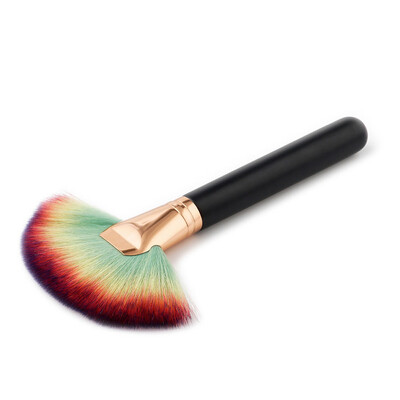 

〖Follure〗Makeup Large Fan Goat Hair Blush Face Powder Foundation Cosmetic Brush