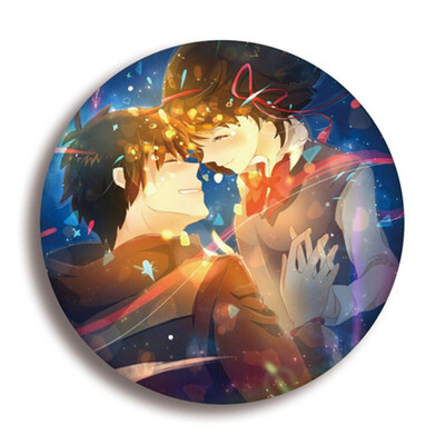 

Your Name Animation Around Cartoon Brooch Pin Pins Badge Accessories For Clothes Backpack Decoration Best Gift for Anime Fans Gift