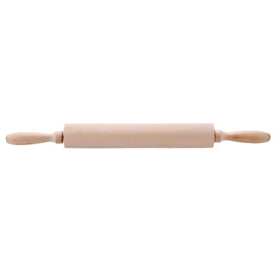 

Solid Wood Rolling Pin Baking Cookies Biscuit Fondant Cake Dough Roller