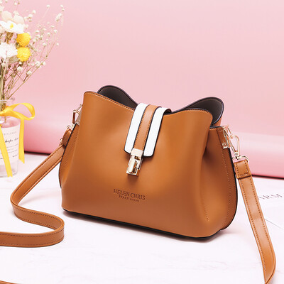 

Womens water bucket bag single shoulder bag fashionable inclined bag summer bag simple recreational saddle