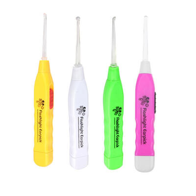 

New LED Flashlight EarPick Ear Pick Wax Remover Curette Cleaner Care Tool