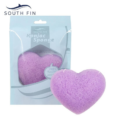 

SOUTH FIN 100 Natural Konjac Sponge Puff Face Washing Facial Cleaning Tool Deep Cleansing