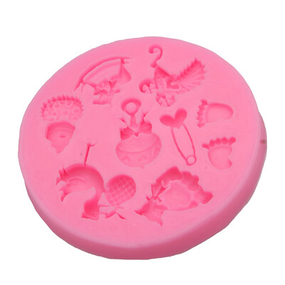 

Creative Silicone Cartoon Animal Pattern Fondant Cake Mold