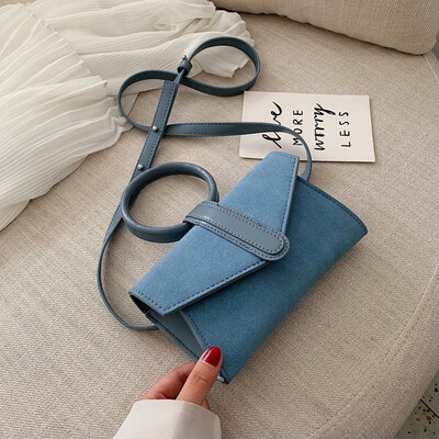 

Girls small bag new Korean version of the portable texture wild small square bag fashion shoulder Messenger bag tide