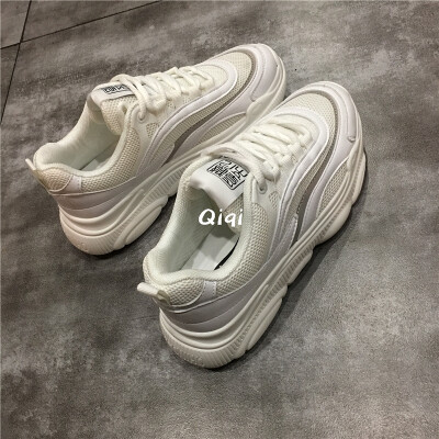 

night light gradually discoloration 2019 summer new trendy shoes 100 student sports shoes Korean version of ins