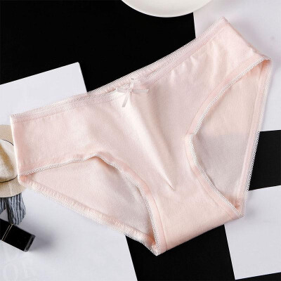 

Sexy Women Cotton Panties Underwear Soft Briefs Underpants Ultra-Thin Breathable Low Rise Triangle Briefs