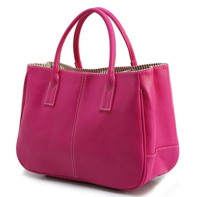 

Tailored Women Large Capacity Simple All-purpose Fashion Soft Leather Shoulder Bag Totes