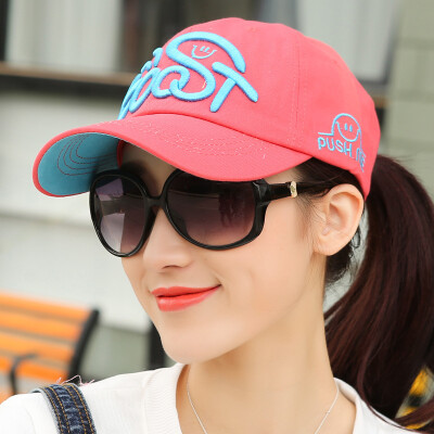 

Baseball cap girl spring&summer Korean fashion duck tongue cap outdoor shopping sports sun hat leisure sunshade cap