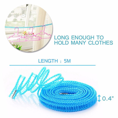 

Clotheslines Portable Windproof Clothesline for Outdoor Indoor Home Drying
