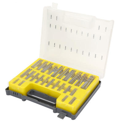 

Greensen 150Pc Micro 04-32mm HSS High Speed Steel Twist Drill Bit Set Kit with Case