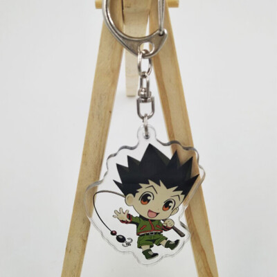 

Anime Acrylic Keychain HUNTER x HUNTER Keychain Anime Peripheral Transparent Key Pendant