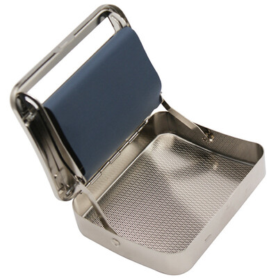 

〖Follure〗78MM Automatic Rolling Machine Tin Box Metal Roller Cigarette Tobacco Roll Up