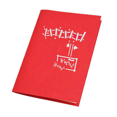 

Creative 3D Pop Up Cards Happy Birthday Greeting Card Festival Postcard