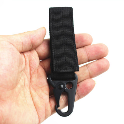 

〖Follure〗High Stength Nylon Military Key Hook Webbing Buckle Hanging Belt Carabiner