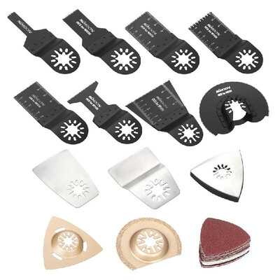 

38pcs Mix Oscillating Saw Wed Kit Multi Tool for Fein Multimaster Makita Bosch Rockwell Sonicrafter Worx Multitool Accessor