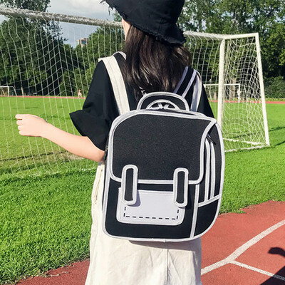 

Juvenile schools school bag Lin Miaojing two-shoulder bag two-shoulder bag two-shoulder bag three-dimensional cartoon primar