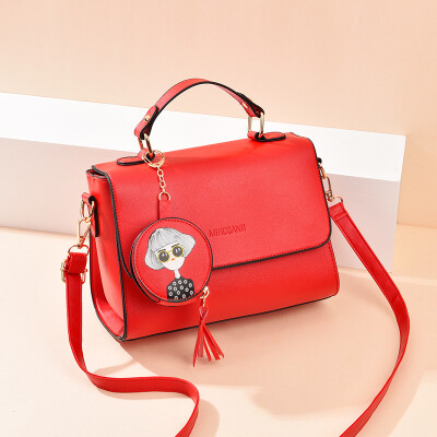 

2019 summer new wave shoulder diagonal small bag Korean fashion handbags Messenger small square bag