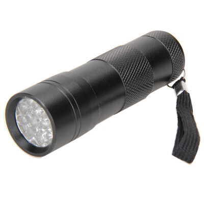 

12 LED Mini UV Money Detector Ultra Violet Flashlight Torch Light Lamp