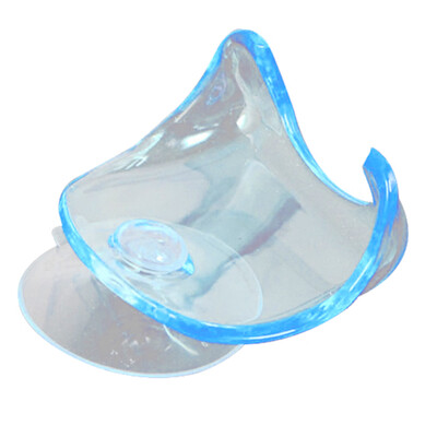 

Wall-Mounted Clear Blue Super Suction Cup Razor Rack Bathroom Razor Holder Suction Cup Shaver Holder