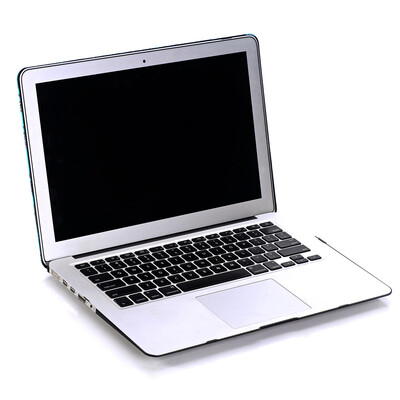 

Ultra Thin Light Weight White Purple Leopard Print Pattern Laptop Hard Case Shell Cover for Apple Macbook Retina 13 133in