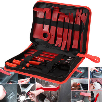 

MATCC 18pcs Car Trim Removal Tool Auto Door Panel Removal Tool Set with Clip Plier Set & Fastener Remover