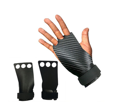 

A Pair of Leather Non-slip Wear-resistant Wristband Gloves Ripstop&Blisters for Hand Protection