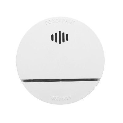 

Wireless Smoke Detector Photoelectric Fire Alarm Battery-Powered Light Sound Warning Fire Safety for Home Hotel School