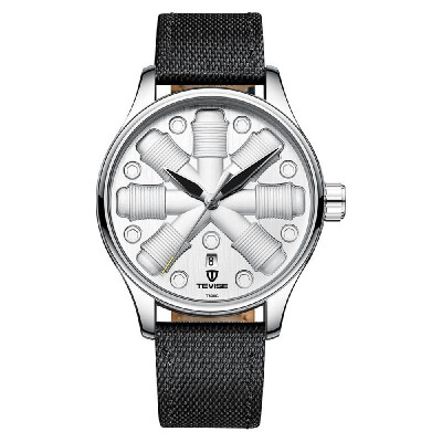

TEVISE T836C Business Men Automatic Mechanical Watch Calendar Display Fashion Casual Timer 3ATM Waterproof Male Sport Wristwatch