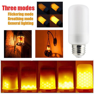 

〖Follure〗LED Flame Fire Light Effect Simulated Nature Corn Bulbs Decoration Lamp