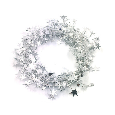 

Gobestart Christmas Party Xmas Tree Ornaments 5m Tinsel Hanging Decorations