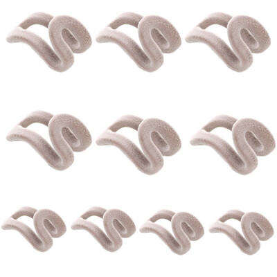 

Gobestart Creative Non-slip Hanger Hooks Hanger Companion Seamless Hooks Stackable Hooks