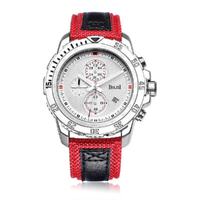 

Bolisi Fashion Casual Quartz Watch 3ATM Water-resistant Men Watches Male Wristwatch Relogio Musculino Calendar Timer