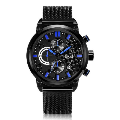 

Bolisi Fashion Casual Quartz Watch 3ATM Water-resistant Watch Men Wristwatches Male Relogio Musculino Seconds Timer Minutes Timer