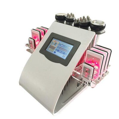 

Lowest 2colors 6in1 40k Ultrasonic liposuction Cavitation 8 Pads LLLT lipo Laser Slimming Machine Vacuum RF Skin Care Salon Spa Eq