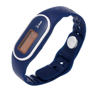 

Digital LCD Silicone Pedometer Run Step Walking Distance Calorie Counter Wrist Women&Men Sport Fitness Watch Bracelet