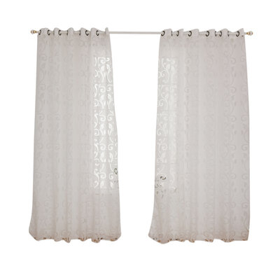 

100 200CM 100 250CM Flower Vine Bubble Scissors Screens Panel Living Room Jacquard Door Fabric Curtain