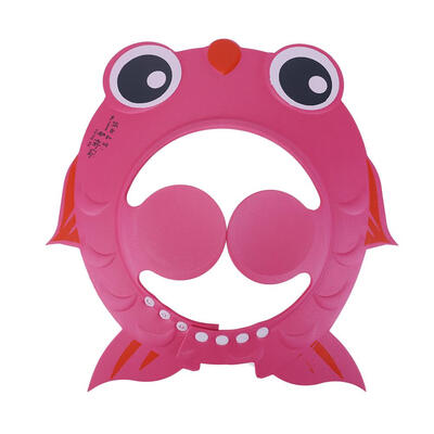 

Shampoo Cap Baby Bath Adjustable Shower Hat Cartoon Fish Ear Protection Cap