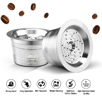 

Stainless Steel Reusable Coffee Capsules Reusable Coffee Capsule Cup Filter Compatible with Cafissimo