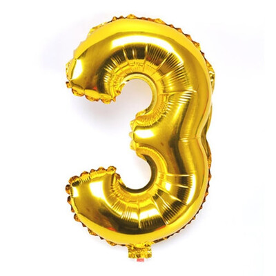 

FUNNYBUNNY 40" Number 0-9 Thickening Silver Foil Air-filled Helium Mylar Balloons for Birthday & Party & Wedding Anniversary