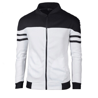 

SUNSIOM Fashion Men Slim collar jackets fashion jacket Tops Casual coat outerwear -3XL