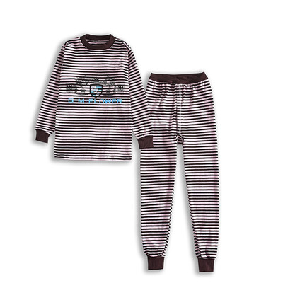 

JIN CHEN HUA big childrens underwear set round neck cotton home service